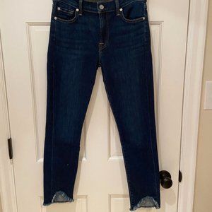 7FAM Mid-Rise Skinny  Jeans